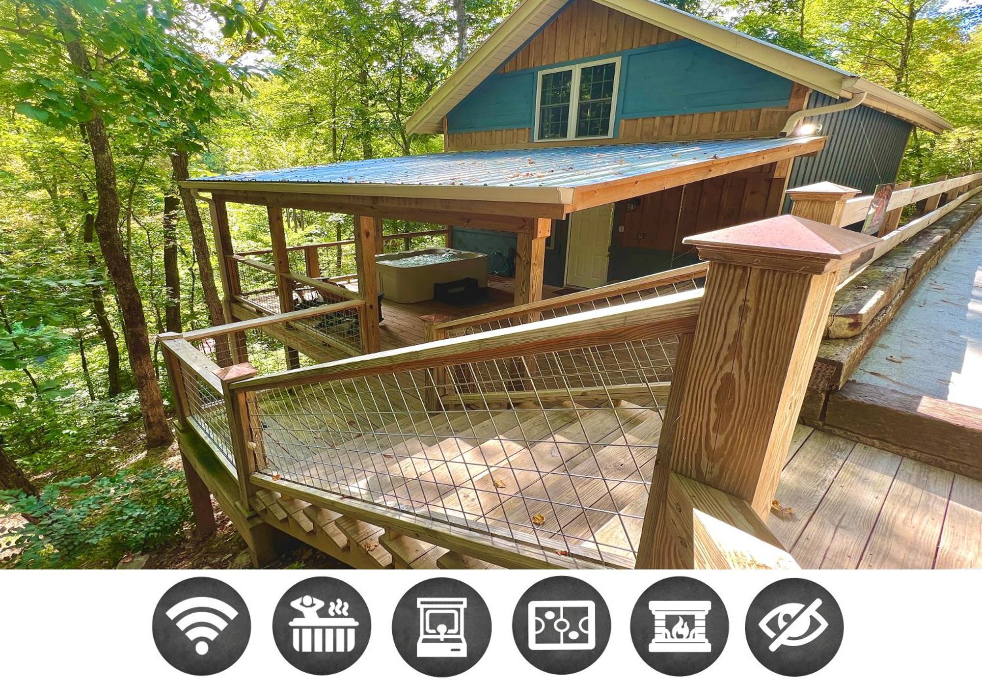 Bigfoots Hideaway Cabin Гатлінбург Екстер'єр фото